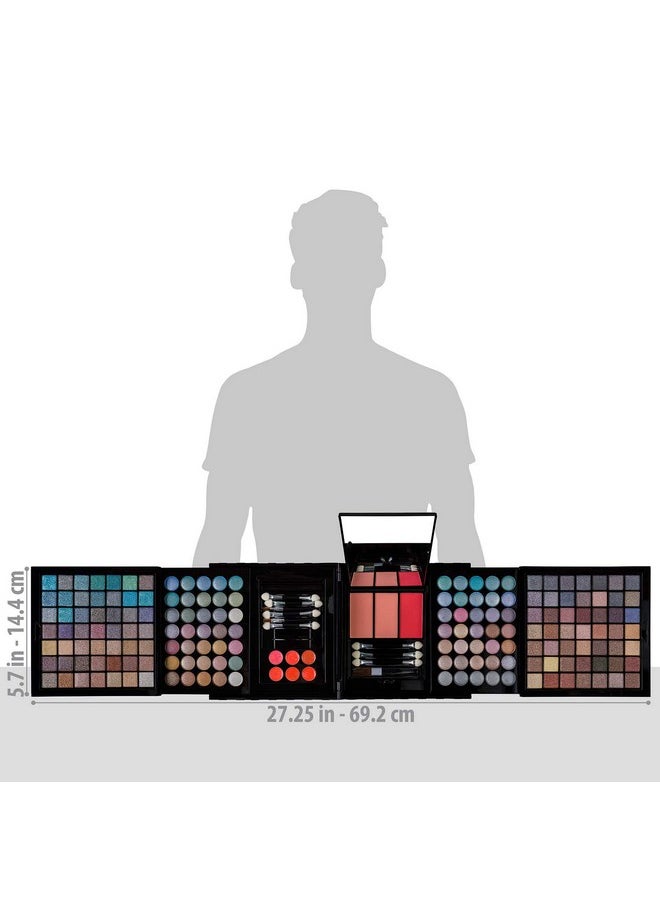 SHANY All In One Harmony Makeup Set - Ultimate Color Combination - Eyeshadows, Blush Powder, Lip-gloss Lipstick, Mini Makeup brushes, Makeup applicators, HOLIDAY GIFT IDEA - New Edition