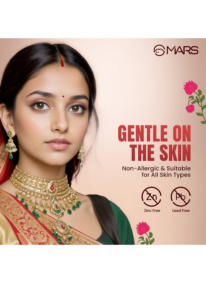 MARS Riwaj Liquid Sindoor | Smudge Proof & Long Lasting | Water Resistance & Quick Drying | Irritation Free | Rich Pigmentation (7ml) (Maroon)
