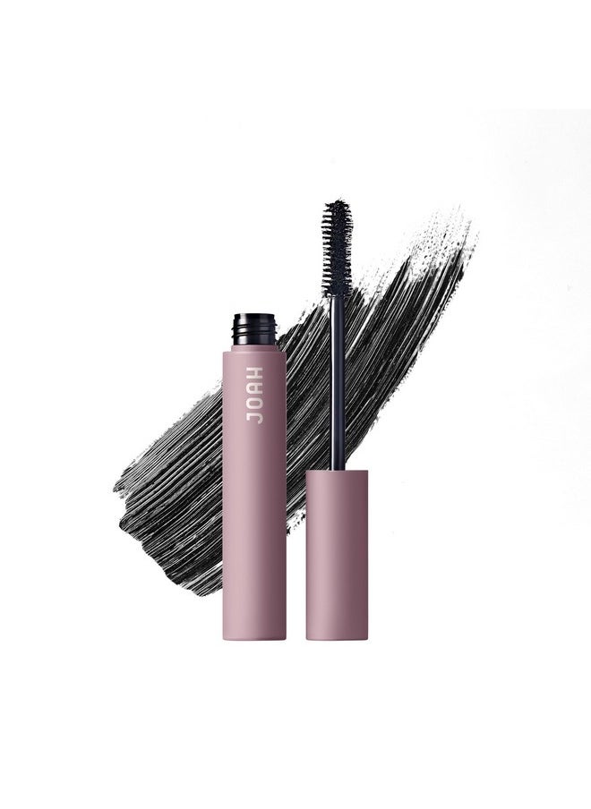 JOAH Lash UPrising Waterproof Volumizing & Lengthening Mascara, Washable, Paraben & Phthalate Free, Cruelty Free, Volume-Maximizing Spoolie Brush Applicator - Blackest Black