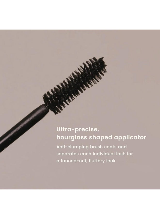 JOAH Lash UPrising Waterproof Volumizing & Lengthening Mascara, Washable, Paraben & Phthalate Free, Cruelty Free, Volume-Maximizing Spoolie Brush Applicator - Blackest Black