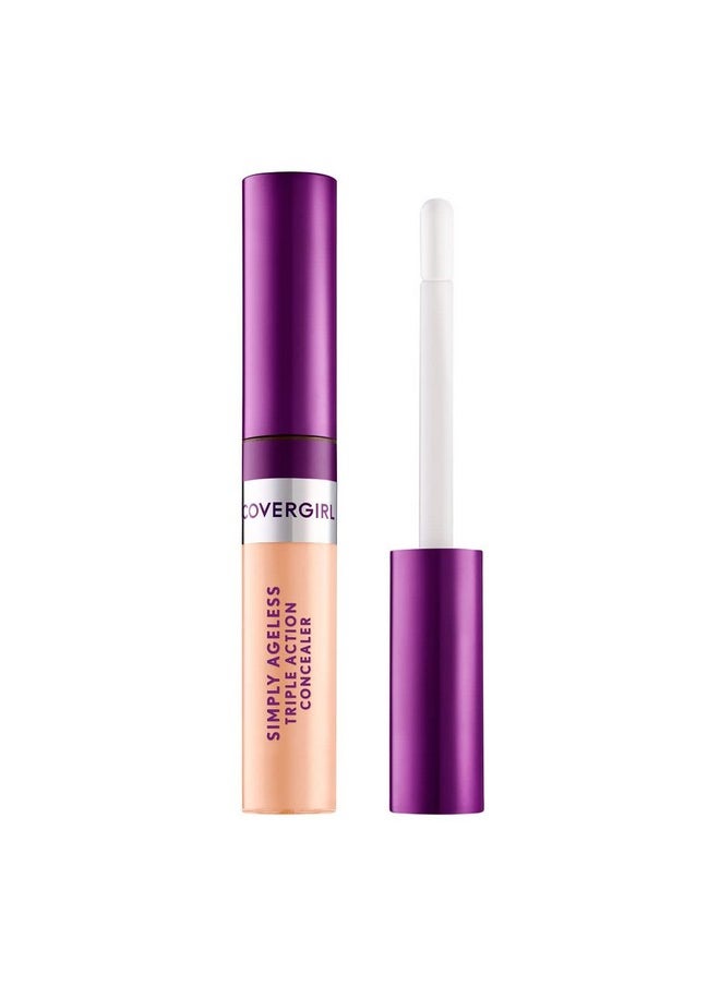 COVERGIRL Simply Ageless Triple Action Concealer, Classic Ivory, Pack of 1