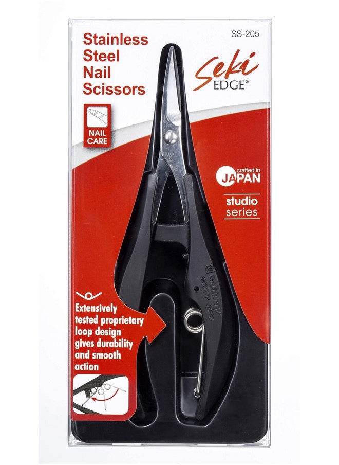 Seki Edge Stainless Steel Nail Scissors (SS-205)