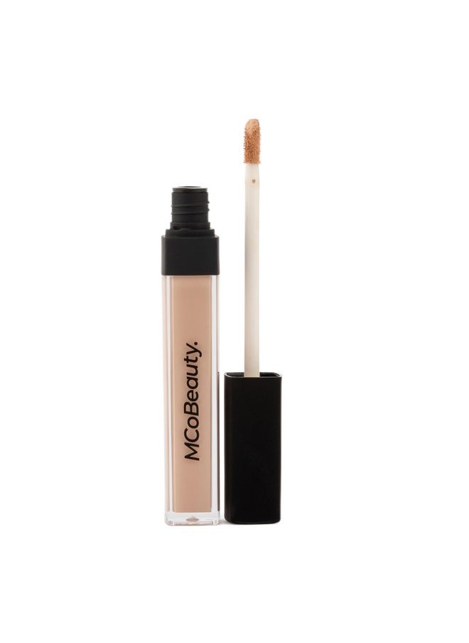 MCoBeauty Brighten & Perfect Cream Concealer, 2 Light Natural, Brightening Coverage for Flawless Complexion, Vegan, Cruelty Free Cosmetics
