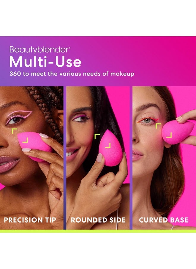 Beautyblender® | Original Pink + Pro Black Beauty Blender Duo + Full-Sized Blendercleanser® Liquid Lavender Makeup Sponge & Brush Cleanser, 3-Piece Bundle, Made in USA, Vegan, Cruelty-Free, 3 oz