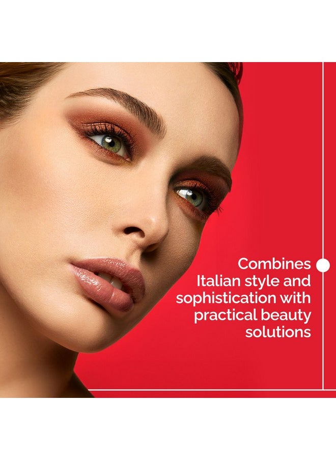 Pupa Milano Vamp! Eyeshadow Compact Duo 009 Silver Stone - Light, Smooth, Blendable, Cream Compact Shadow - Stunning, Colorful, Pigmented Shade - Paraben-Free Formula - 0.078 oz