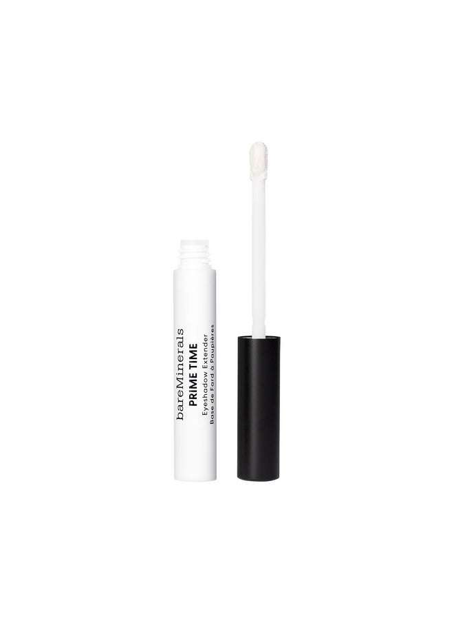 bareMinerals Prime Time Eyeshadow Extender, Primes + Smooths Eyelids For Eyeshadow Application, 24-Hour Wear, Crease-Proof, Waterproof, Vegan