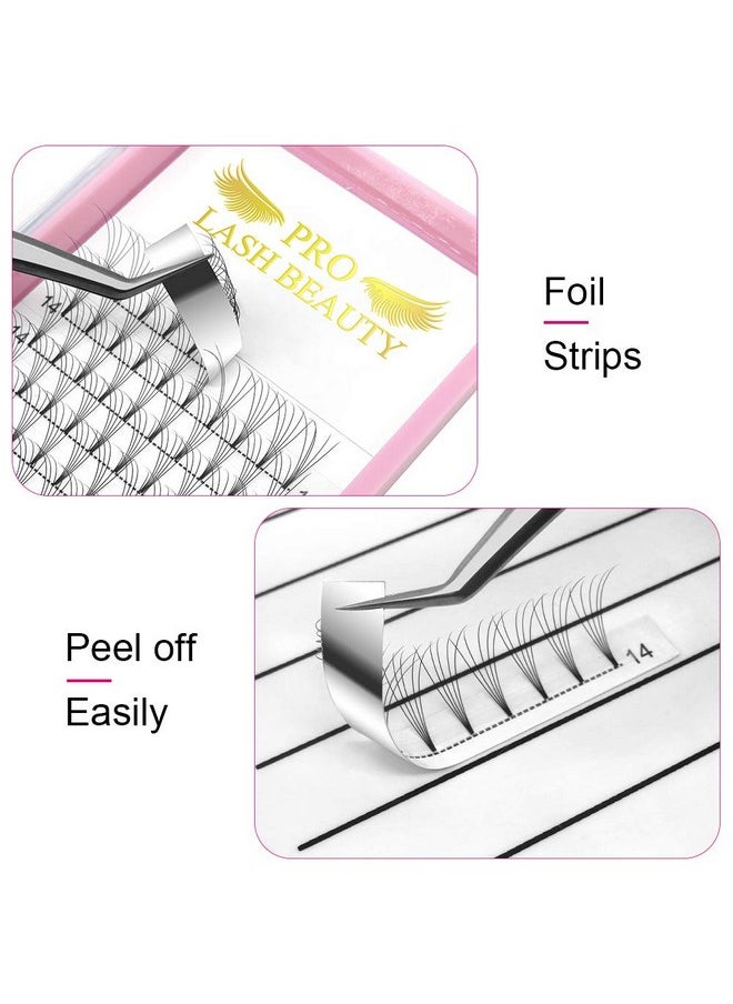 Premade Fans Eyelash Extensions 5D-D-0.10-15 Short Stem Premade Volume Eyelash Extensions 3D 5D 7D Volume Lash Extensions 9 to 20 mm Pre made Lash Fans C D Curl .07 .10(5D-D-0.10,15mm)