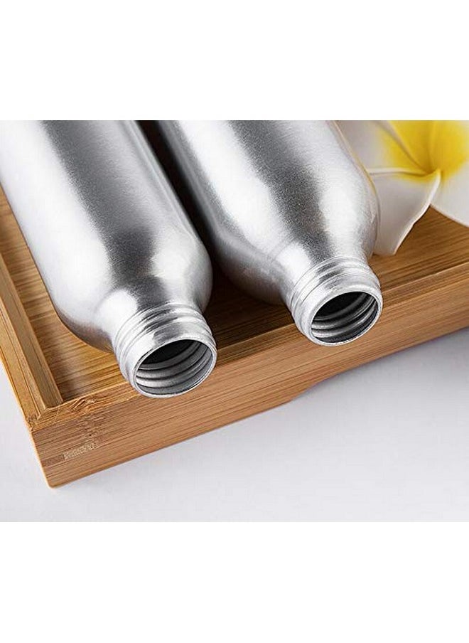 SYBL 3 Pcs Aluminum Water Bottles Fine Mist Spray Bottle with Black Pump Sprayer Empty Sample Atomizer Containers for Essential Oils Perfume Aromatherapy Makeup Water size 30ml/1oz