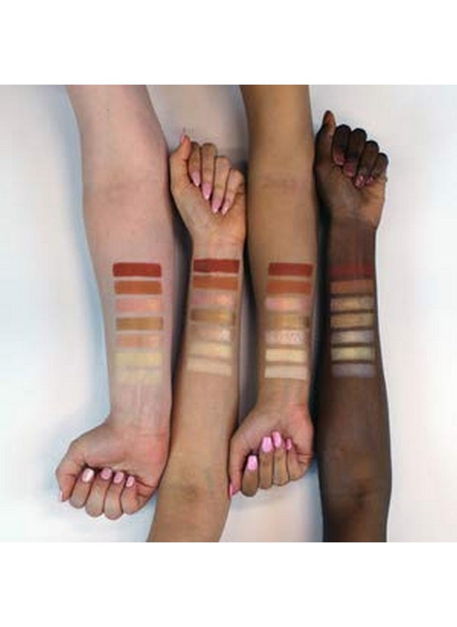 Profusion Cosmetics 21 Shade Eyeshadow Palette for Eyecatching Look, Long lasting and Cruelty Free Bright Pigmented Shades Collection and Brush, Siennas