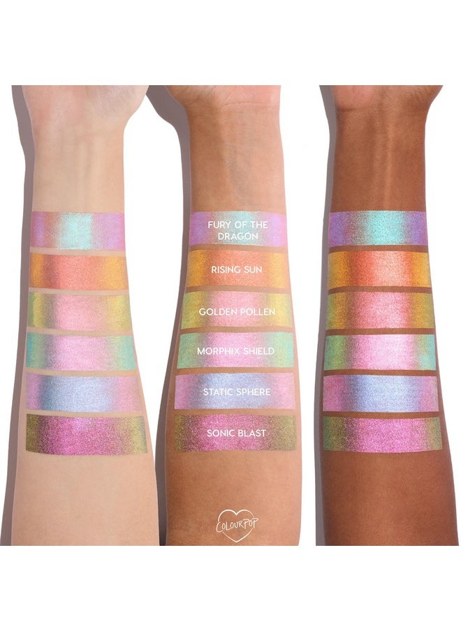 ColourPop Winx Club Shadow Stix - Cream Eyeshadow Stick with Long-Lasting Color - Multi-Use Cream Makeup with a Built-In Sharpener & Precise Tip for Easy Application - Static Sphere (0.05 oz)