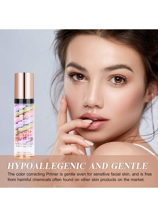 One Step Color Corrector, Isolation Cream, Makeup Primer Skin Tone Correcting and Brightening Primer, Oil Control Moisturizing, Latorice