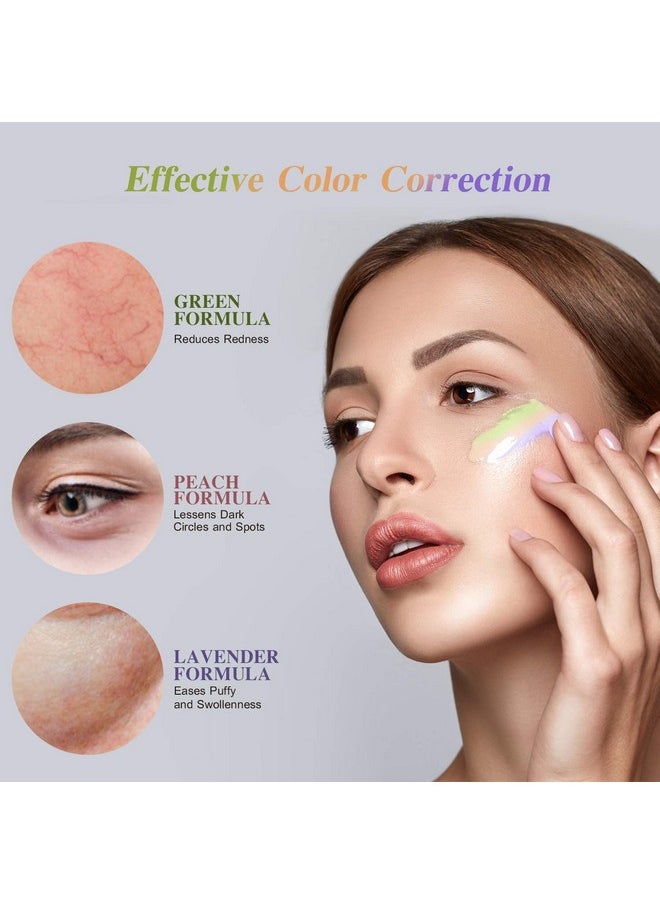 One Step Color Corrector, Isolation Cream, Makeup Primer Skin Tone Correcting and Brightening Primer, Oil Control Moisturizing, Latorice