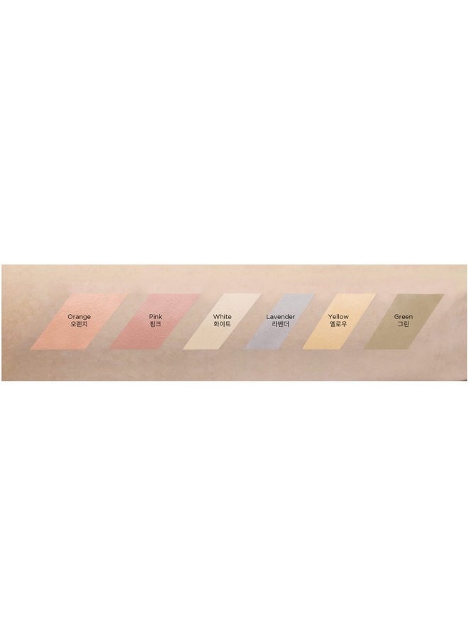 [JUNGSAEMMOOL OFFICIAL] Artist Concealer Palette (Blend) | Makeup Artist Brand | Color Corrector | Blemish Redness Dark Circles Cover Up | Brush Included