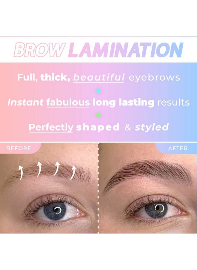 Brow Lamination Kit by Beau | Professional Eyebrow Lamination Kit with Keratin Conditioning | Instant DIY Eye Brow Lift Kit for Fuller, Thicker, Beautiful Brows | Easy to Use & Long Lasting Results
