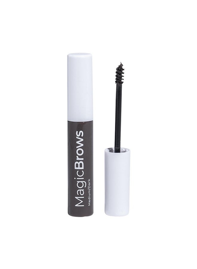 MCoBeauty Precision Brow Pencil - Sculpt And Style For Perfect, Precise, Natural Looking Brows - Fine-Tip Applicator - Water And Sweat Resistant Formula That Lasts All Day - Medium/Dark - 0.025 oz