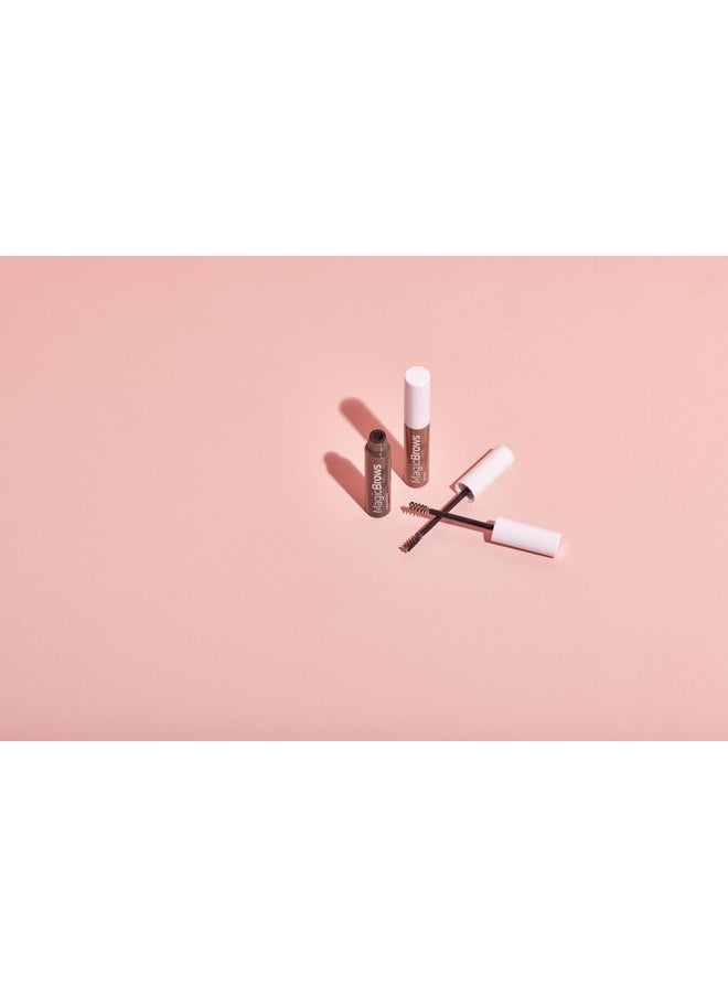 MCoBeauty Precision Brow Pencil - Sculpt And Style For Perfect, Precise, Natural Looking Brows - Fine-Tip Applicator - Water And Sweat Resistant Formula That Lasts All Day - Medium/Dark - 0.025 oz