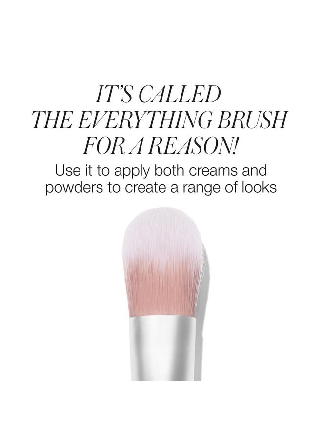 RMS Beauty Skin2Skin Everything Brush - Cream & Powder Brush, Contour, Highlighter, Setting Powder, or Blush Brush, Makeup Brush Cream & Powder Makeup