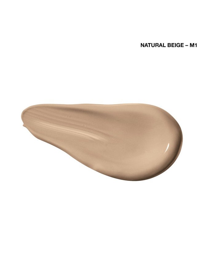 COVERGIRL Trublend Liquid Makeup Natural Beige M1 1 Fl Oz, 1.000-Fluid Ounce
