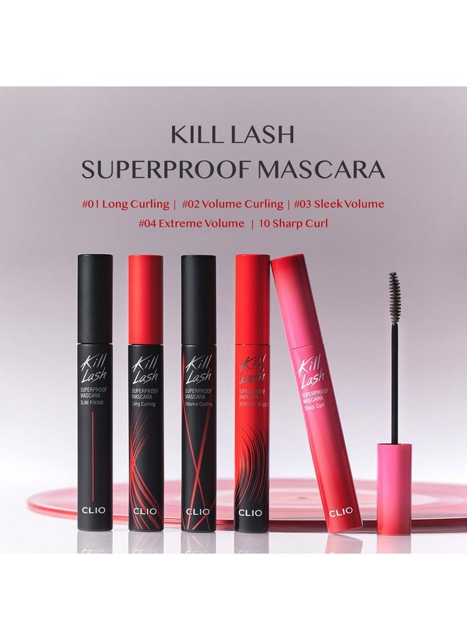CLIO Kill Lash Superproof Mascara (02 VOLUME CURLING BLACK)