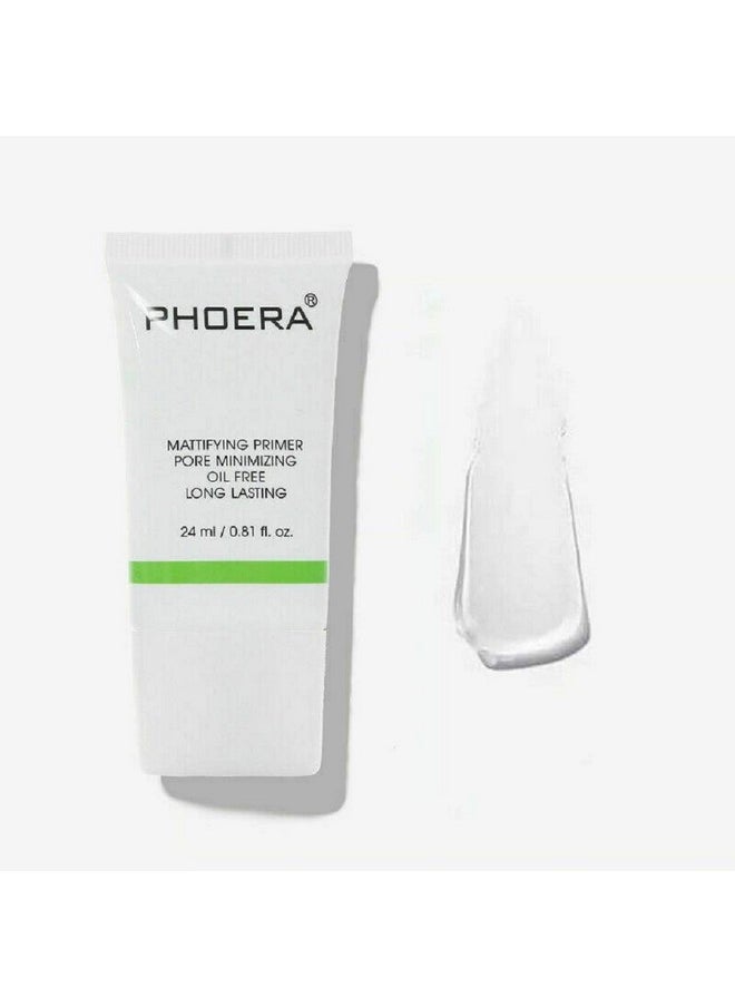 AQUAPURITY PHOERA FACE PRIMER Flawless Matte Finish Face Makeup Primer Oil Control Full Coverage Make Up Base beauty blender Long Lasting Moisturizing Pores Minimiser & Wrinkle Filler (24ml)