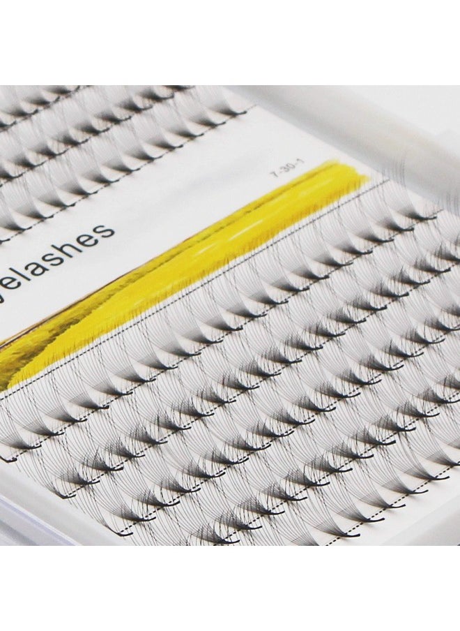 Dedila -200Pcs Grafting Mixed 8-10-12-14mm/10-12-14-16mm/12-13-15-16mm /12-14-16mm/14-15-16mm Individual False Eyelashes Long Stem Cluster Natural Long Premade Fans Volume Eye Lashes (10-12-14-16mm)