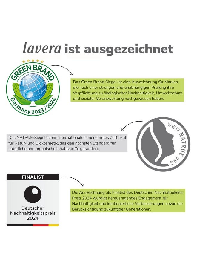 lavera Hyaluron Liquid Foundation - Natural Ivory 01 - Foundation Make Up with Hyaluron & Almond Oil for a Flawless Complexion - Face Make Up - PETA Certified - Vegan - Made in Germany - 1 Fl Oz
