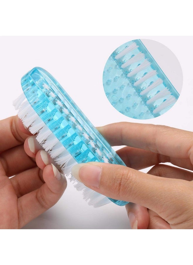 Cleaning Nail Brush Handle Scrubbing Brushes (Plastic Brush-4 Pcs)
