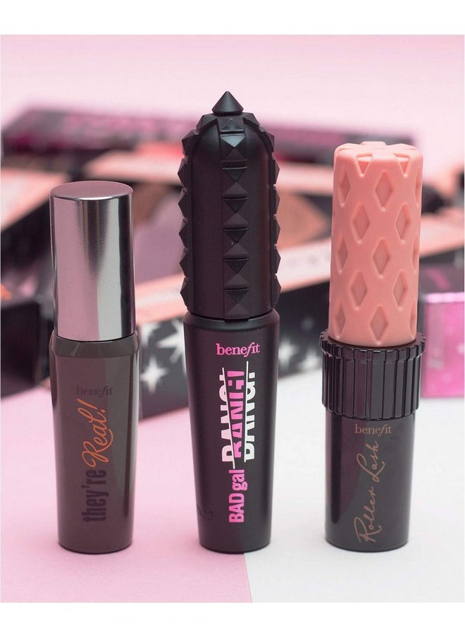 Benefit Cosmetics Lash Leader Mini Travel Size Trio Roller Lash Bad Gal Bang They’re Real Travel Size