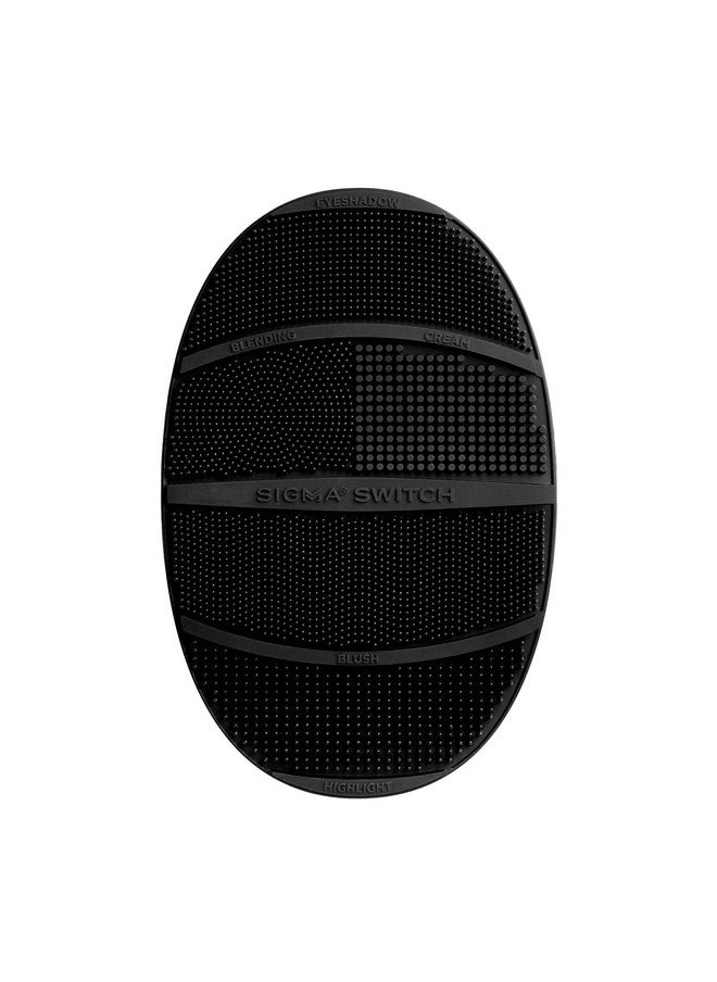 Sigma Switch by Sigma Beauty - Silicone Makeup Brush Cleaner for Switching Shades and Pigments, Switch Cleaning Mat for Superior Makeup Brush Cleaning Mid-Application (Full Size)