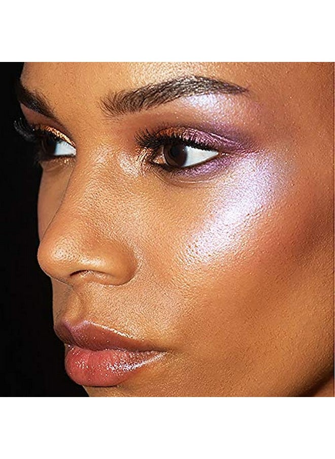 Kevyn Aucoin Glass Glow Face, Spectrum Bronze: Multi-purpose universal dewy highlighter for face and body. Creates glowing youthful-looking hydrated skin with a glassy complexion. Makeup artist go to