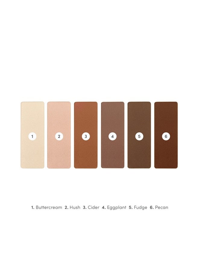 jane iredale PurePressed Eye Shadow Palette, Naturally Matte, 0.12 oz., Powder