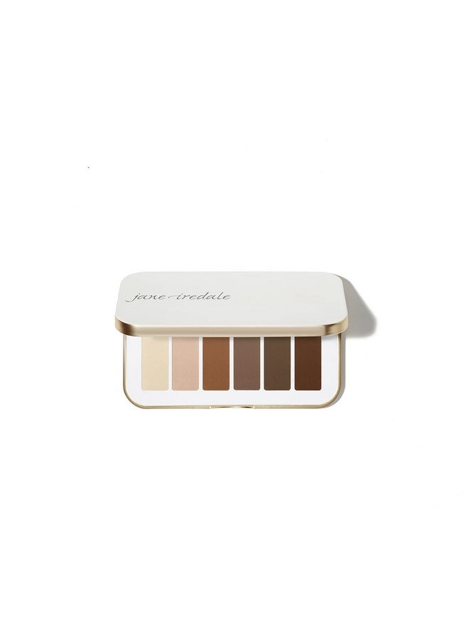 jane iredale PurePressed Eye Shadow Palette, Naturally Matte, 0.12 oz., Powder