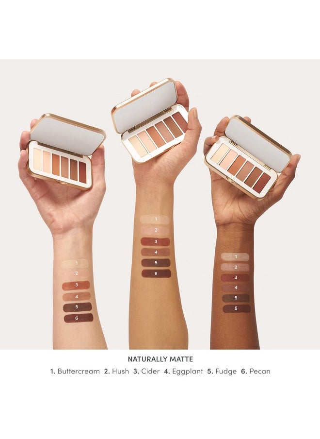 jane iredale PurePressed Eye Shadow Palette, Naturally Matte, 0.12 oz., Powder