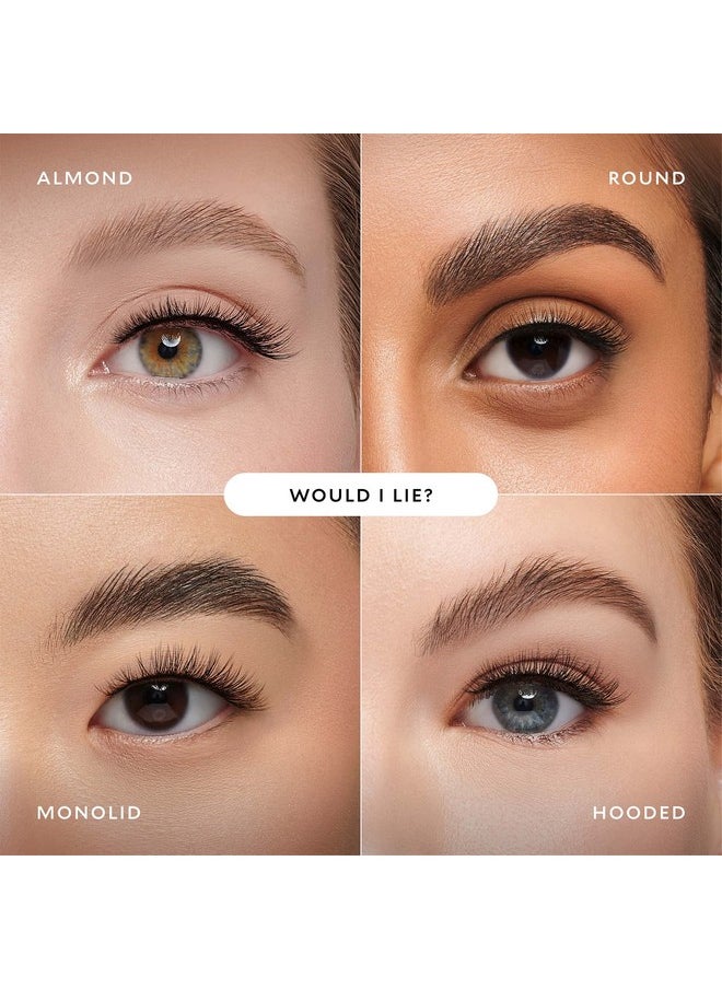 Velour Effortless Lashes - Natural-Looking False Eyelashes - Fluffy & Lightweight No-Trim Lashes - Reusable Fake Lashes All Eye Shapes - Vegan & Cruelty-Free - Lash Glue not Included (Would I Lie?)