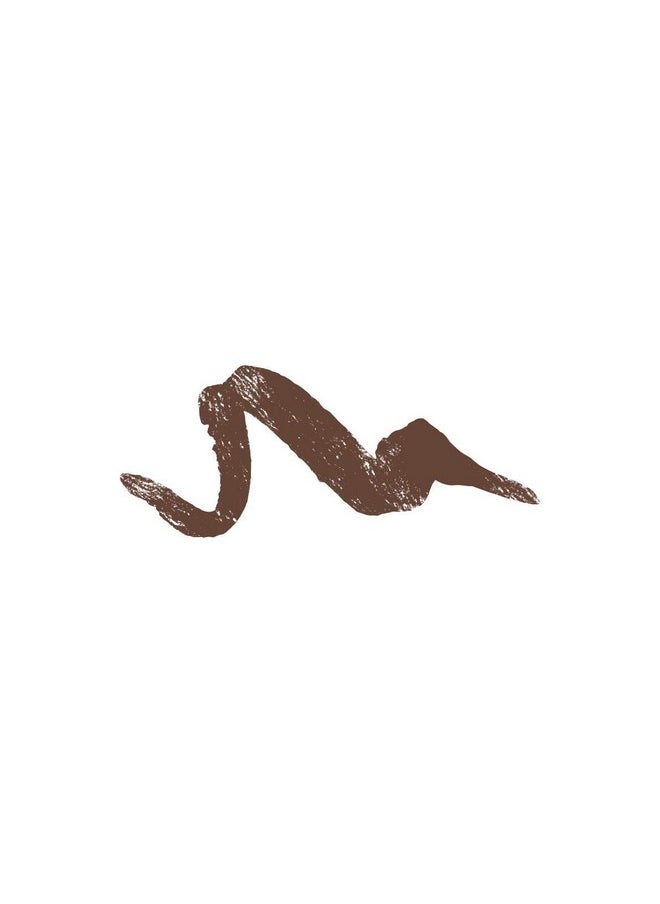 3 in 1, Skinny Eyebrow Pencil - 02 with Sharpener Cap & Spoolie Brush - Draws Tiny Brow Hairs & Fills in Sparse Areas & Gaps, Sharp Enable, Longwear, Long Lasting - 