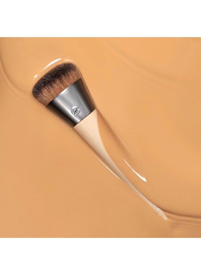 EcoTools Wonder Cover Complexion Brush, Makeup Brush For Flawless Foundation Application & Blending, Full Coverage Base Brush, Eco-Friendly, Synthetic Bristles, Cruelty-Free, 1 Count