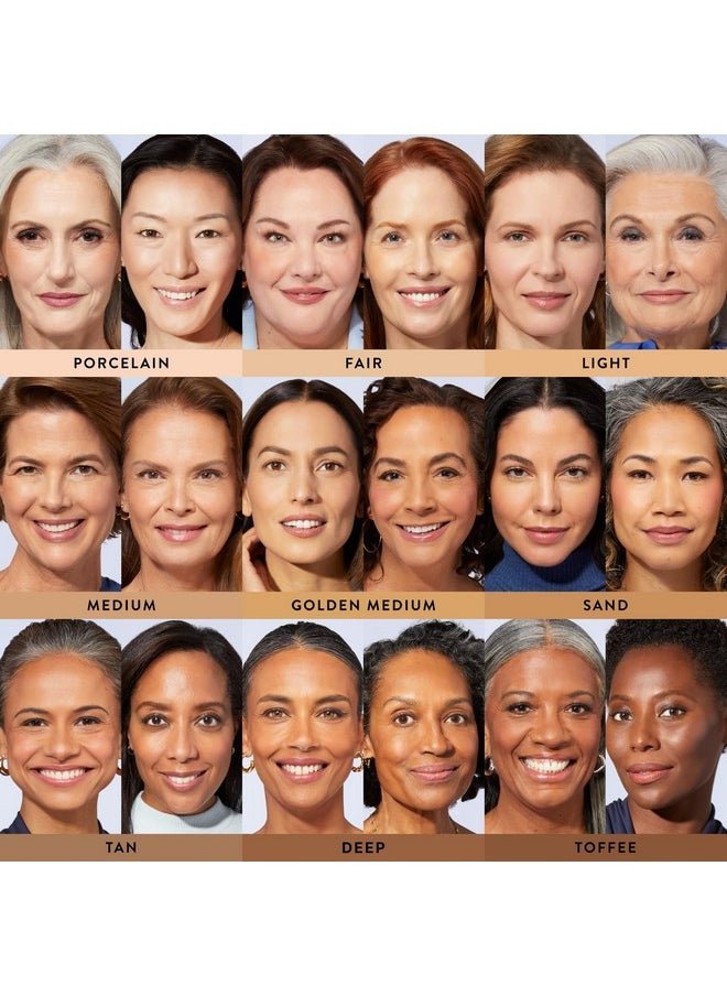LAURA GELLER NEW YORK Award-Winning Baked Balance-n-Brighten To Go Travel Size Color Correcting Powder Foundation - Tan - Buildable Light to Medium Coverage - Demi-Matte Natural