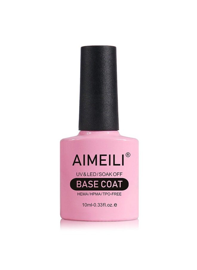 AIMEILI Nutrition Base Coat Soak Off U V LED Hema Free Cruelty Free Vegan Gel Nail Polish