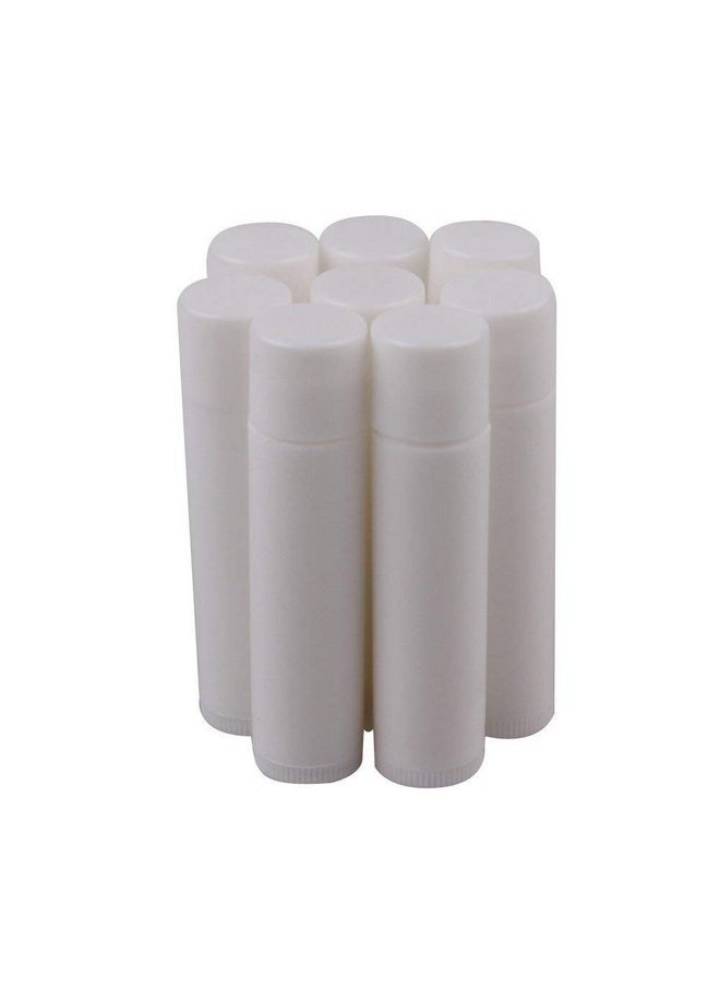 50 White Empty Lip Balm Tubes Containers by Upstore