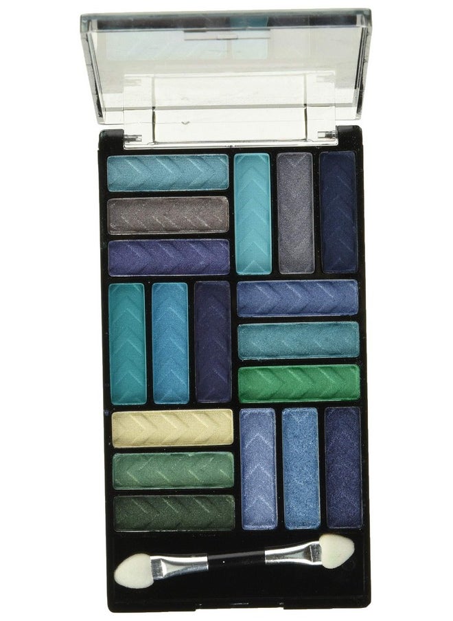 L.A. COLORS 18 Color Eyeshadow Palette, Shady Lady, 0.70 Oz,Powder