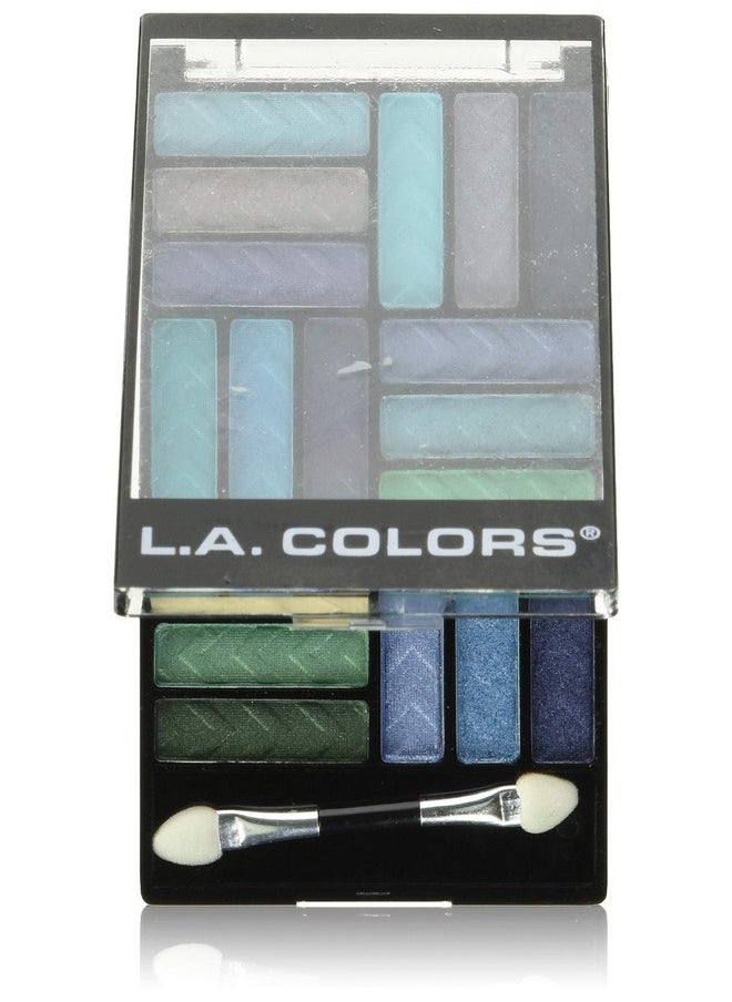 L.A. COLORS 18 Color Eyeshadow Palette, Shady Lady, 0.70 Oz,Powder