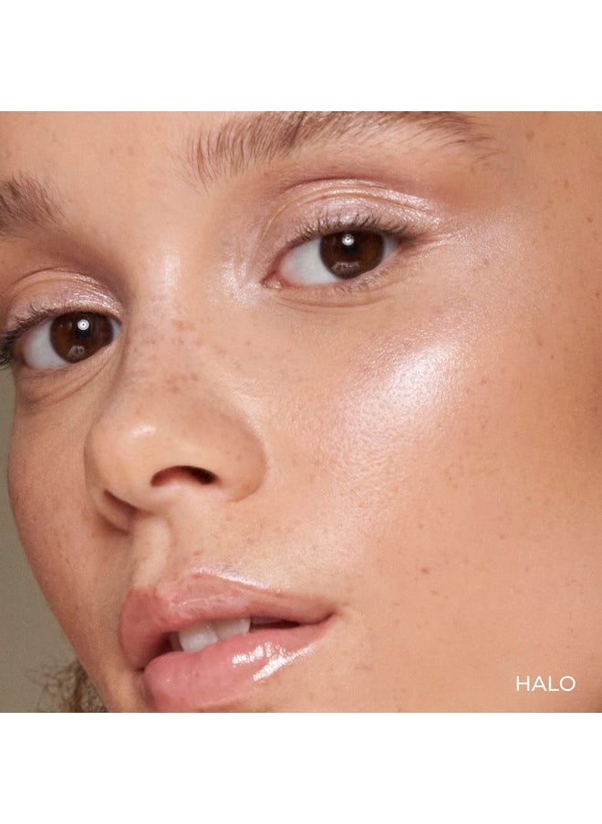 COVER FX Custom Enhancer Drops - Halo: Iridescent Finish - 15mL - Radiant Glow - Liquid Highlighter