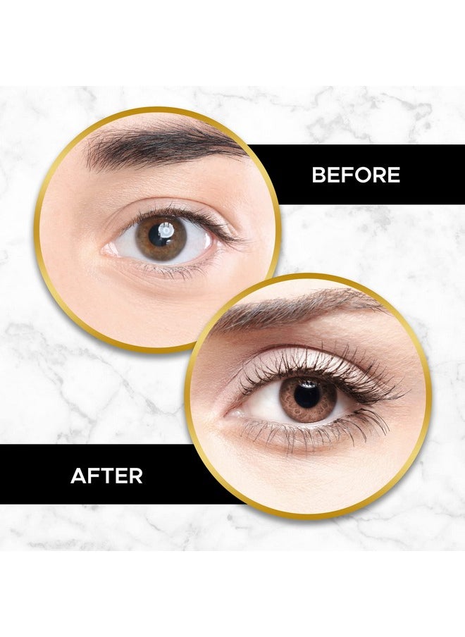 EASY ON THE EYES Sensitive Eye Mascara By Beautify Beauties - Hypoallergenic Mascara For Contact Lens Wearers - Non-irritating, Fragrance-free Mascara For Natural Looking Lashes- 0.35 oz (Black/Brown)
