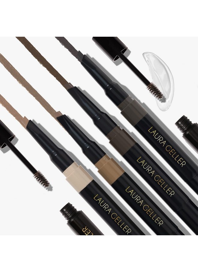 LAURA GELLER NEW YORK Sculpt-n-Stay Waterproof Brow Pencil & Gel- Taupe