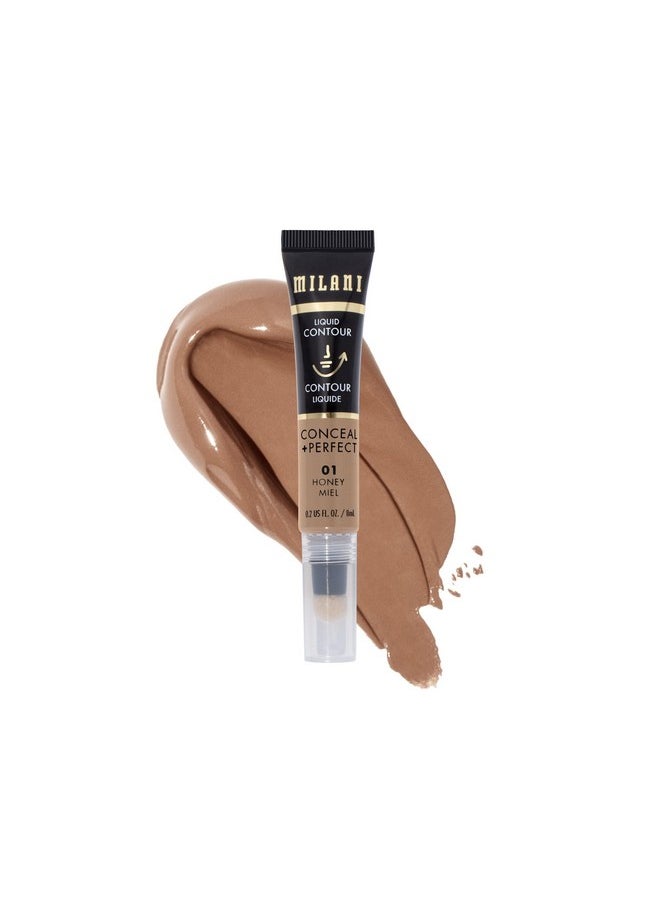 Milani Conceal + Perfect Liquid Contour for Added Definition, Face Lift Collection - Honey