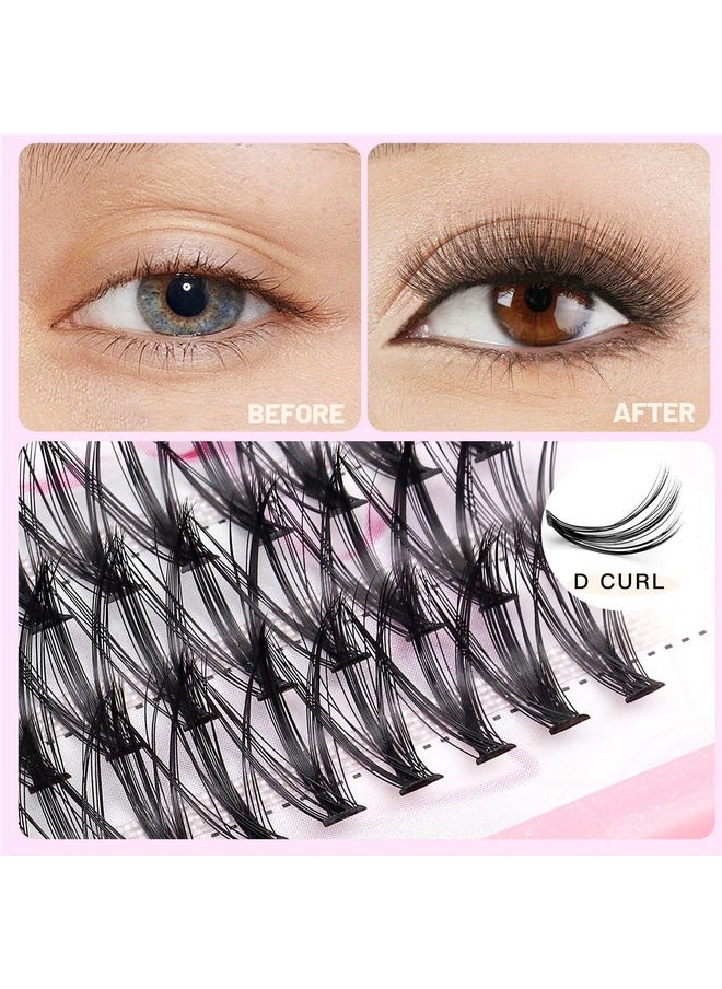 Dedila 8/10/12/14/16/17/18/20mm 60pcs 20 Root Grafting Individual False Eyelashes Mink Natural Long Eye Lashes Cluster Extension Makeup Beauty Fake Eyelash (17mm