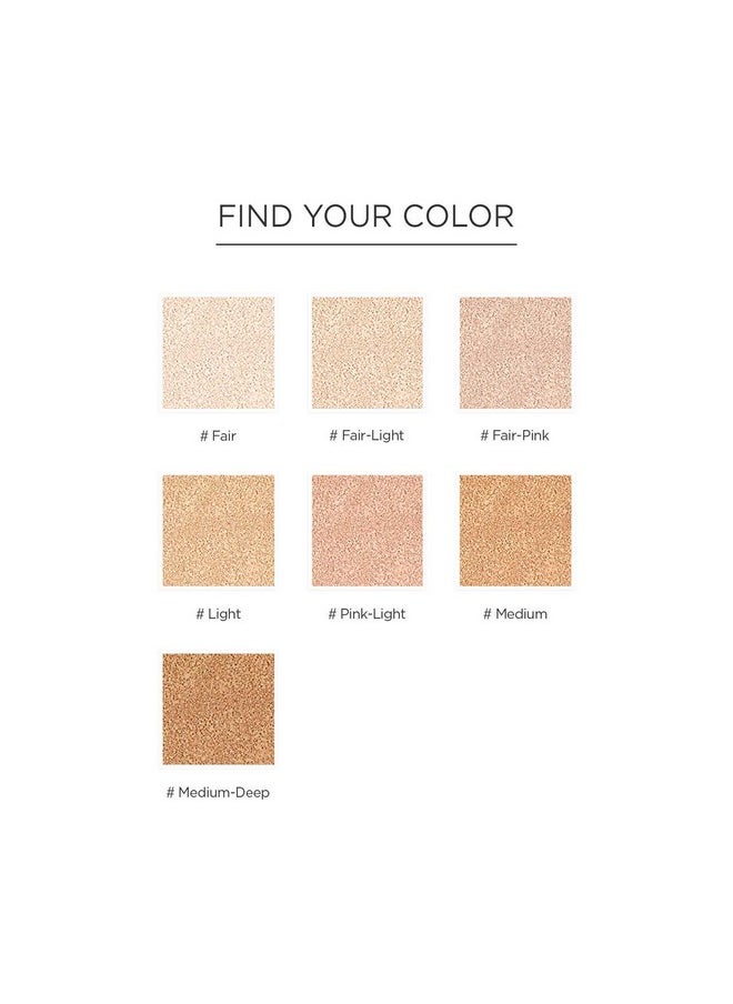 [JUNGSAEMMOOL OFFICIAL] Essential Skin Nuder Cushion (Medium) | Refill | Natural Finish | Buildable Coverage | Makeup Artist Brand