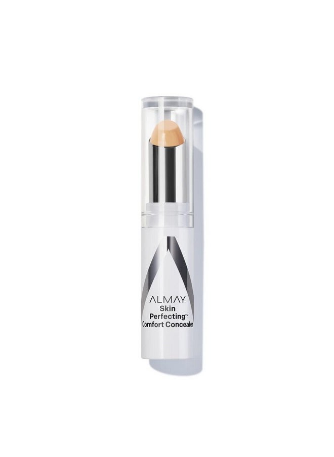 Almay Skin Perfecting Comfort Concealer, Hypoallergenic, Cruelty Free, -Fragrance Free, Dermatologist Tested, Medium