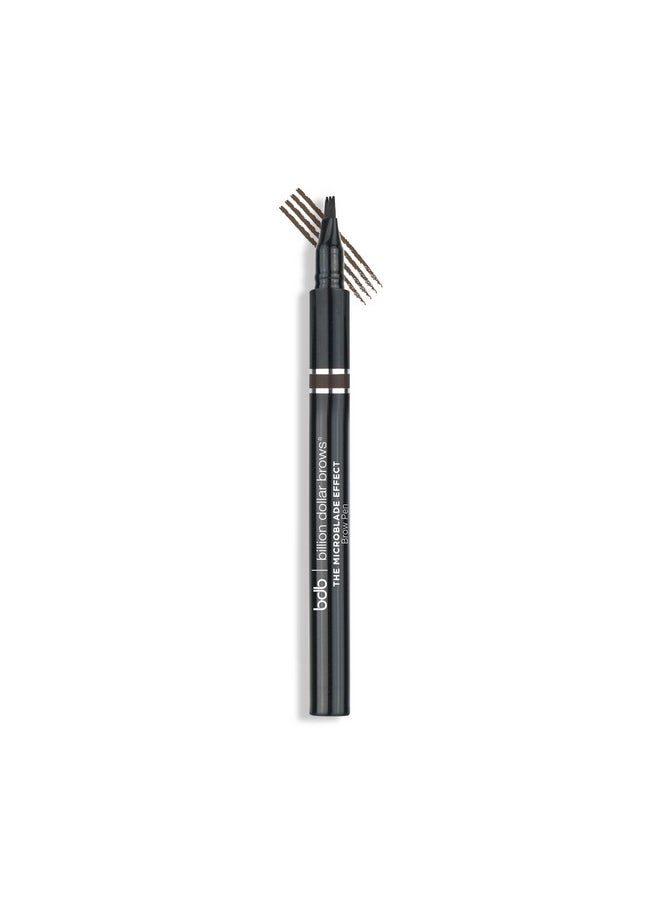 Billion Dollar Brows The Microblade Effect: Brow Pen, Create Natural Eyebrows, Fill in Brows, Taupe