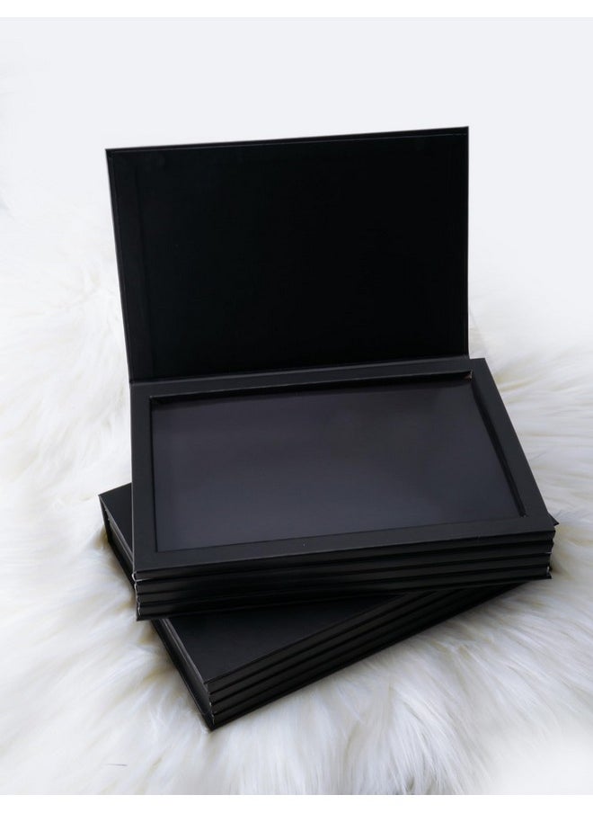 Coosei 4-Layer Book Shaped Magnetic Eyeshadow Palette Empty Makeup Storage Box For Eyeshadow Lipstick Blush Powder extra large big space